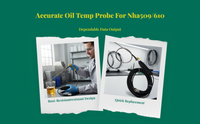 Opacity Smoke Meter Oil Temperature Detector, Exhaust Gas Analyzer Probe, Diagnostic Instrument for Automotive Maintenance