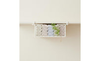 Wardrobe Pull-out Basket Strong Load-Bearing Slide-out Under Shelf Basket