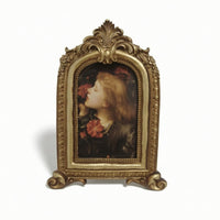 Tabletop Picture Frame Ornate Vintage Picture Frame Vertical for Bedside Table