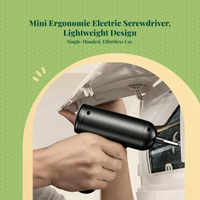 Cordless screwdriver for DIY, home
