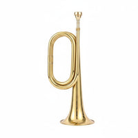 Charge Trumpet Easy to Play Brass Bugle Polished Finish for Beginners, Students