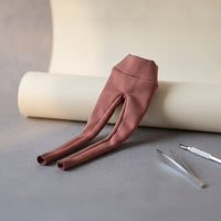 Doll Leggings High-Waisted Miniature Leggings Athleisure for Customizers