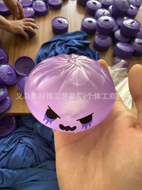 Glitter Dumpling Squishy Toy with Glitter Finish
