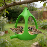 Hanging Bird Feeder Built-in Perch Garden Supply Long-Lasting Construction
