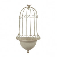 Wall Planter with Hanging Pot Decorative Plant Holder Farmhouse for Gardeners