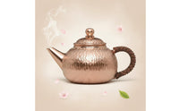 Handmade Copper Teapot Anti-Scald Handle Small   Tea Pot Great Gift Kitchenware for Collectors
