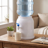 Manual Water Dispenser Non-Electric Bottled Water Dispenser Portable Compact for Students, Kitchen, Office