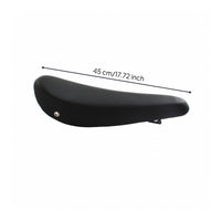 Padded Bike Saddle with Metal Bracket Long Banana Saddle Wide Banana Seat Long-Lasting for Adults