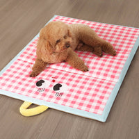 Dog Sleep Mat Removable Cover Washable Pet Sleeping Pad All-Weather for Indoor