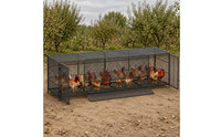 Mesh Chicken Cage Feeding Door Chicken Cage Two Doors