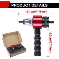 Electric Rivet Gun M3-M8 with Adapter