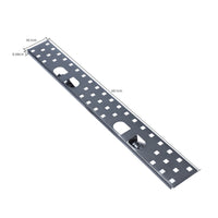 Tv Top Shelf Metal Monitor Top Shelf Perforated for Living Room