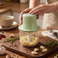 Small Kitchen Chopper with Serving Tool | USB Rechargeable, Portable, Cordless Food Chopper, for Kitchen