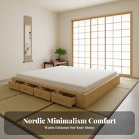 Slatted Bed foundation Box foundation Alternative Foldable Slat slat system Breathable Design Mattress Support for Homeowners, DIY hobbyists, Guest Room, Floor