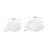 Oil Filter Basket Rolled Rim Mesh Fryer Basket Shallow