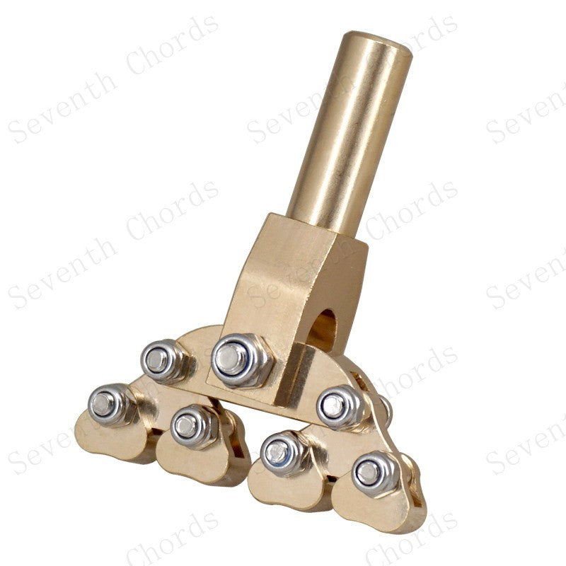 Bass Guitar Fret Installation Press Head with Self-Adapting Radius