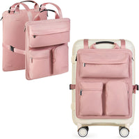 Travel Organizer Bag with Detachable Compartments for Luggage, Phone, Tablet, and Books