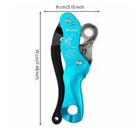 Stop Descender Hand Control Self Braking Descender Long-Lasting