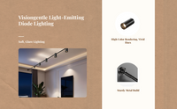 Summit LED Track Light, dimmable
