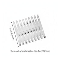 Telescopic Spacing Ruler Adjustable Equal Distance Ruler Multi-Use for Workshop
