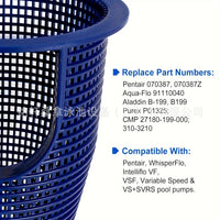 Pool Filter Pump Basket, WhisperFlo Pump Basket B199