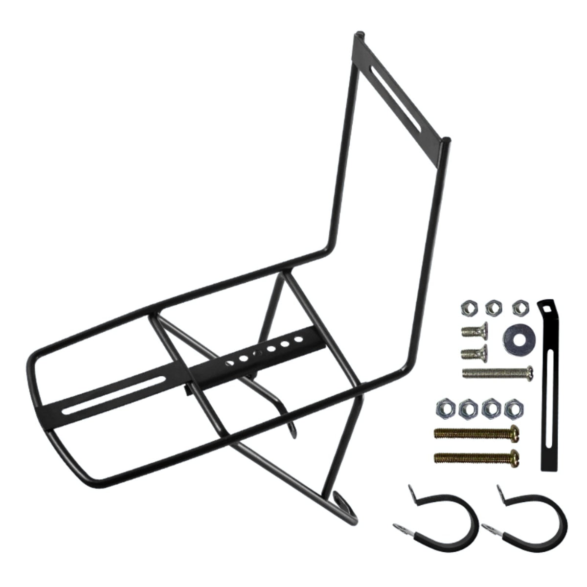 Caliper Brake Front Rack High Load Capacity Mountain Bike Front Rack Mounting Hardware Included