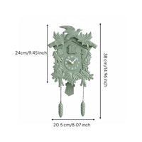 Cuckoo Clock Pinecone Pendulum House Decoration Silent Movement for Children
