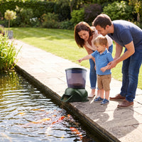 Automatic Pond Inhabitants Feeder Operated Fishing Food Dispenser with Timer