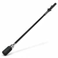 Textured Handle Golf Swing Practice Aid Stick Foam-Covered Retractable Golf Swing Practice Aid Metal Connector Practice Gear Long Shaft