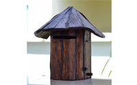 Wooden House Mailbox Rainproof Retro Mailbox Country Design