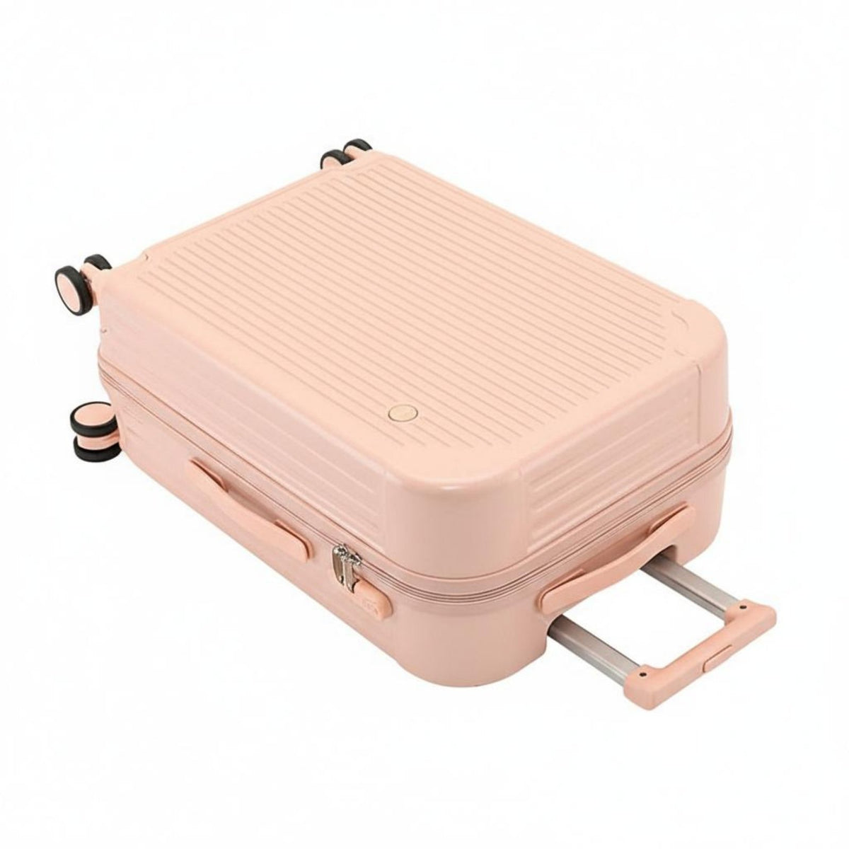 Rolling Suitcase Silent Wheels Trolley Case Sturdy for Vacation, Men, Travelers