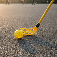 Child-Safe Kids Hockey Stick and Ball Set Lightweight Hockey Sticks and Ball Set Outdoor Toy Portable for Kindergarten