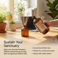 Reed Diffuser Refill, 500ml Gentleman Scent