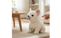 French Bulldog Stuffed Animal Compact French Bulldog Stuffed Toy Toy Frenchie Plushie Huggable Stuffed Toy Puppy Realistic