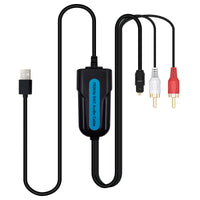 192KHz Digital to Analog Audio Converter Cable with RCA Output