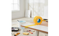 Crepe Paper Tape Residue Tile Grouting Tape Hand-Tearable Supplies for Painters, Auto Body Technicians, Home Improvement, Crafts