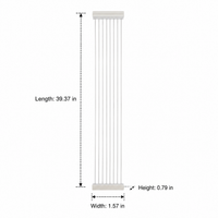 Transparent Protective Netting, Steel Fall Prevention Net for Window, Balcony & Banister, Silver-Grey Metallic Mesh Protection Net