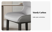 Modern Design Upholstered Side Chair Padded Cushion Dining Seating Ergonomic Backrest Household Furniture Long-Lasting for Homeowners, Interior Decorators, Restaurant Owners, Home, Living Room, Cafe