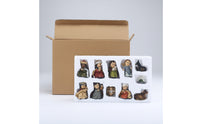 10 Pieces Tabletop Nativity Scene Lightweight Nativity Display with Figurines Hand Painted Ornaments for Collectors, Mantel, Bookshelf, Office Desk