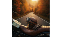 Motorcycle Half Helmet Adjustable Open Face Half Helmet Retro Sleek for Cruiser Riders, Daily Commuting