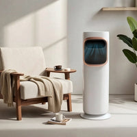 Floor-Standing Vertical Air Cooler with Handheld Controller Slim Air Cooler with Handheld Controller Control Portable Vertical Cooling Fan Humidifying for Families, Living Room, Bedroom, Home Office