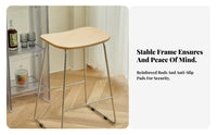 Backless Counter Stool Industrial Design Bar Chair Nordic Design for Cafe Owners