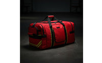 Emergency Equipment Bag with Wheels Reflective Firefighter Equipment Bag Rolling for Firefighters, First Responders, Fire Stations
