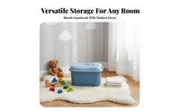 Lidded Tote with Handle Portable Household Storage particlesresistant for Home, educators