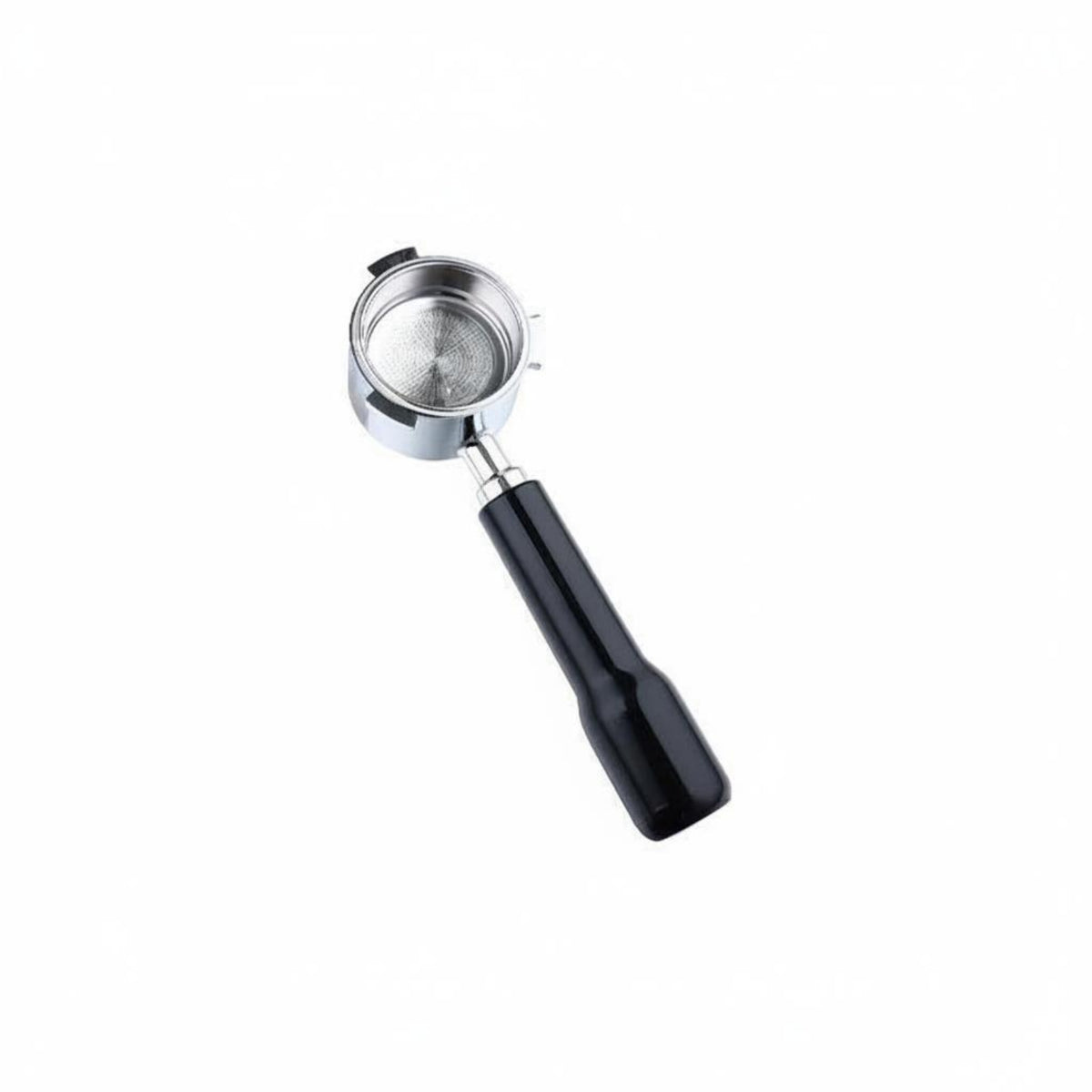 Coffee Machine Handle Bottomless Portafilter Stainless Steel Wood Grip Detachable Filter Basket Precision Filtration Suitable for Professional Barista Home Brewing