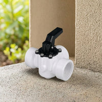 Three-Way Diverter Valve Manual Pool Diverter Valve High-Current for Plumbers