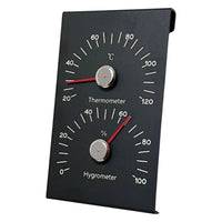 Sauna Thermometer and Hygrometer Aluminum Sauna Thermometer Batterybattery-Free