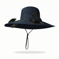 Sun Hat with Fan Usb Rechargeable Hat with Fan Ventilated Breathable for Hikers, Fishing, Hiking