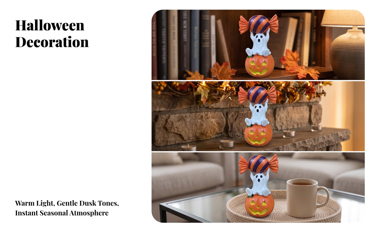 Festive Halloween Tabletop Figurine