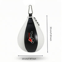 Boxing Speed Bag with Hanging Loop Teardrop Boxing Speed Bag Heavy Duty Fighting Ball for Pugilists